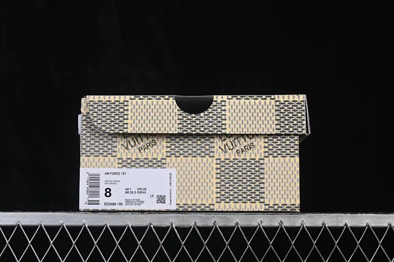 All Categories Nk Air Force 1 Air Force Series Nk Air Force 1 Low Air Force Low Nike Air Force 1'07 Low Gray Orange Private Collection Air Force One Low Casual Shoes DC9486-109
